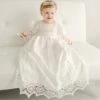 Adeline Lace Christening Gown & Bonnet(Adeline Lace Christening Gown)