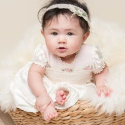 Natalie Layette & Headband(Natalie Layette) -Tiny Trendz AmilliaNatalieLayetteAlt