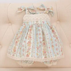 Eloise Romper Dress(Eloise Romper Dress) -Tiny Trendz BDress 3776