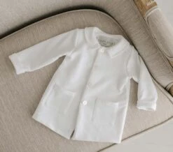 Miles Trench Coat(Miles Trench Coat) -Tiny Trendz BabyBoy Trench Coat Miles FlatLay
