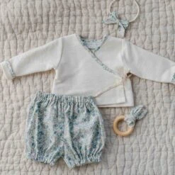 Petite Fleur Wrap Top & Bloomers(Petite Fleur Wrap Top Bloomers 1)