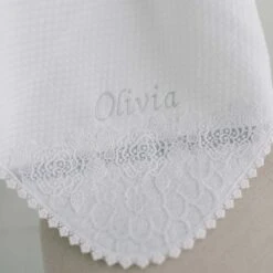 Olivia Personalized Blanket(Olivia Blanket) -Tiny Trendz Blanket Olivia Close Up 1433 3d98c7ed 875d 469d 8d0d c8de0f26a9f9