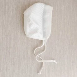 Owen Quilted Newborn Bonnet(Owen Quilted Newborn Bonnet) -Tiny Trendz Bonnet Cotton Owen 9048