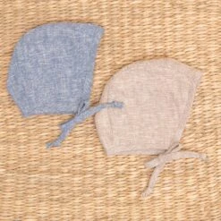 Henry Linen Bonnet(Henry Linen Bonnet) -Tiny Trendz Bonnets 4949