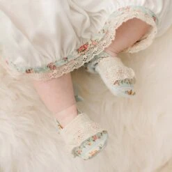 Eloise Layette Gown(Eloise Layette Gown) -Tiny Trendz Booties Blue Eloise Closer 8710 29bbc7ce 7bdf 46a8 9a6a 2007410a0b17