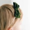 Emily Green Velvet Bow Headband(Emily Green Velvet Bow Headband)