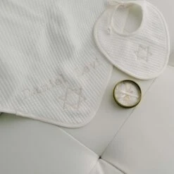 Ivory Bris Gift Set(Ivory Bris Gift Set) -Tiny Trendz Daniel Levi Blanket Bib Necklace 3849