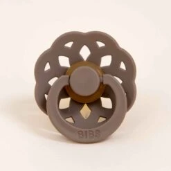 Bibs Lace Pacifier 2 Pack | Dark Oak(Bibs Boho Pacifier 2 Pack Dark Oak)