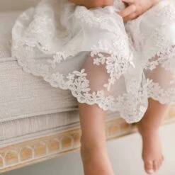 Penelope Lace Dress(Penelope Dress) -Tiny Trendz Dress Penelope Close Up Detail 6327