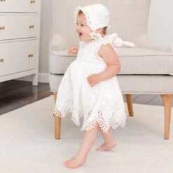Lily Romper Dress(Lily Dress) -Tiny Trendz DressBonnet E94B