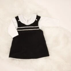 June Jumper Dress Set(June Jumper Dress Set) -Tiny Trendz Dress 5490