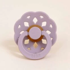 Bibs Lace Pacifier 2 Pack | Dusky Lilac(Bibs Boho Pacifier 2 Pack Dusky Lilac)