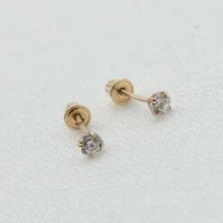 14k Gold Stud Earrings(14k Gold Stud Earrings)