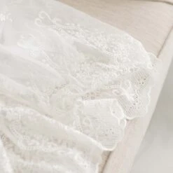 Eliza Blessing Gown & Bonnet(Eliza Gown) -Tiny Trendz Eliza Blessing Gown Baby Detail 3560