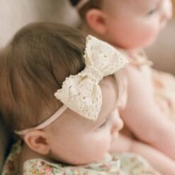 Eloise Bow Headband(Eloise Bow Headband) -Tiny Trendz Eloise Headband Bow Baby 4197