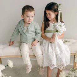 Ezra Sage 4-Piece Suit(Ezra Sage 4 Piece Suit 1) -Tiny Trendz Ezra Sage Suit Wedding 4826