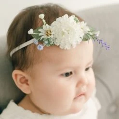 Emily Flower Headband(Emily Flower Headband) -Tiny Trendz FlowerHB 9683