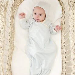 Evan Knot Gown(Evan Knot Gown) -Tiny Trendz GownBonnet B12A