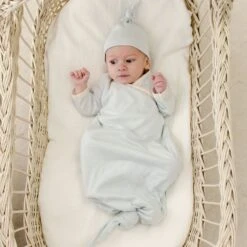 Evan Knot Gown(Evan Knot Gown) -Tiny Trendz GownKnotCap 8197