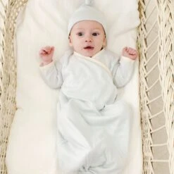 Evan Knot Gown(Evan Knot Gown) -Tiny Trendz GownKnotCap B221