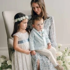 Ezra Powder Blue 4-Piece Suit(Ezra Powder Blue 4 Piece Suit 1) -Tiny Trendz Grace Milo Wedding Blue 4793 4259d9f4 783e 4be5 9542 b2dafafa4439