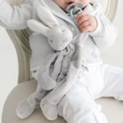 Grayson Silly Bunny Buddy | Pacifier Holder(Grayson Silly Bunny Buddy Pacifier Holder)