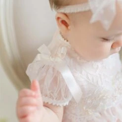 Harper Dress & Bloomers(Harper Dress Bloomers) -Tiny Trendz Harper Dress Bodice Bow 8843