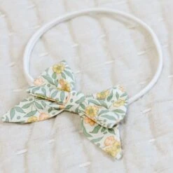 Petite Fleur Bow Headband(Petite Fleur Bow Headband) -Tiny Trendz IMG 6587