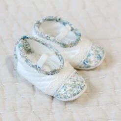 Petite Fleur Quilted Booties(Petite Fleur Quilted Booties 1)