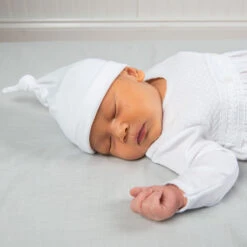 Elijah Newborn Gown & Hat(Elijah Newborn Gown) -Tiny Trendz JPC1605