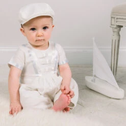 Owen Linen Romper(Owen Linen Romper) -Tiny Trendz JPC6132
