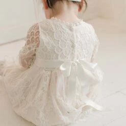 Juliette Romper Dress(Juliette Romper Dress) -Tiny Trendz Juliette Dress Lace Back Detail 1326