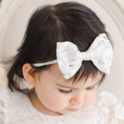 Rose Bow Headband(Rose Bow Headband) -Tiny Trendz Lace Bow Headband Rose 1720 445b8a6f 65ed 41fc 8189 09cec91d1f95