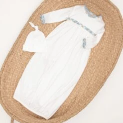 Mason Newborn Gown(Mason Newborn Gown) -Tiny Trendz LayetteKnotCap 4860 a65b49e5 6a89 4287 aff4 a7765dbc7d1a