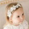 Lola Beaded Flower Headband(Lola Velvet Headband)