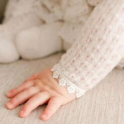 Lola Knit Sweater(Lola Knit Sweater) -Tiny Trendz Lola Lace Jacket Sleeve 3423