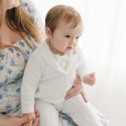 Oliver Quilted Jacket Suit(Oliver Quilted Jacket Suit) -Tiny Trendz Oliver 3 Piece Baby Suit 4012