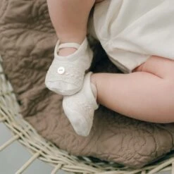 Oliver Accessory Bundle - Save 15%(Oliver Accessory Bundle Save 16) -Tiny Trendz Oliver Ivory Booties Detail Baby 8377