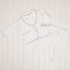 Harrison Quilted Newborn Suit(Harrison Quilted Newborn Suit) -Tiny Trendz PantsSuit 4417