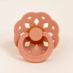 Bibs Lace Pacifier 2 Pack | Peach(Bibs Boho Pacifier 2 Pack Peach)