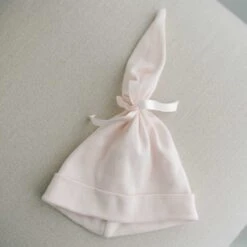 Ava Pima Knot Cap(Pink Pima Knot Cap)