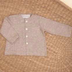 Henry Linen Shirt(Henry Linen Shirt 1) -Tiny Trendz SandShirt 4895