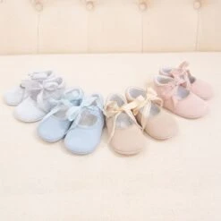 Girls Suede Tie Mary Janes(Girls Suede Shoes)