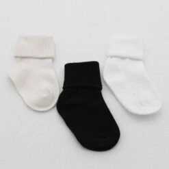 Boys Simple Socks(Boys Simple Socks) -Tiny Trendz Simple Socks Color 6239