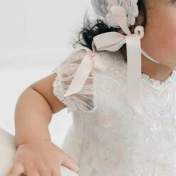 Sophia Dress & Bloomers(Sophia Dress Bloomers) -Tiny Trendz Sophia Dress Bodice Sleeve 0330