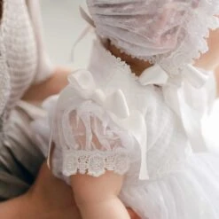 Stella Dress & Bloomers(Stella Dress Bloomers) -Tiny Trendz Stella Dress Sleeve Detail 9995