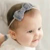 Emily Velvet Bow Headband(Emily Velvet Bow Headband)