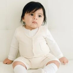 Braden Vest Shorts Suit(Braden Vest Shorts Suit)