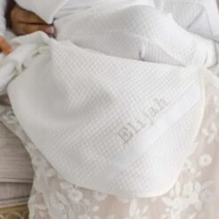 Elijah Newborn Gift Set - Save 10%(Elijah Newborn Gift Set Save 10) -Tiny Trendz White Christening Blanket Elijah 1514 52ef672c b5d5 49d6 80b5 e9f1b797a2f0