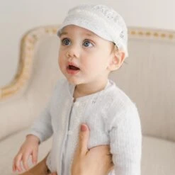 Harrison Sweater 3-Piece Pant Suit(Harrison 3 Piece Set) -Tiny Trendz christening sweater hat 1360 bfa24ae5 b0bc 4dd0 8189 10d14578c7df